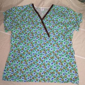 TAFFORD Nursing Nurse's Scrubs Scrub Top M
